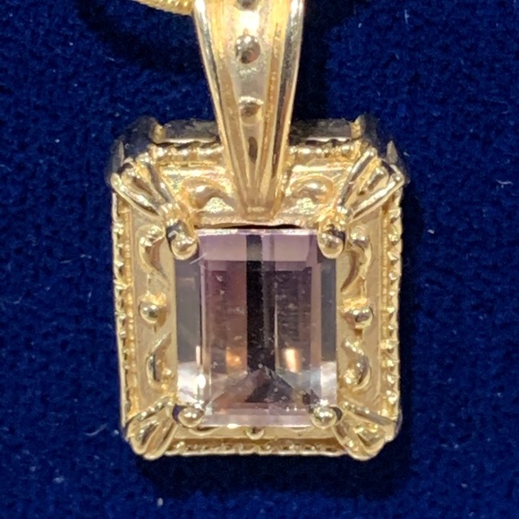 14K Gold Ring, Necklace & Earring Set - Picture 3 of 11